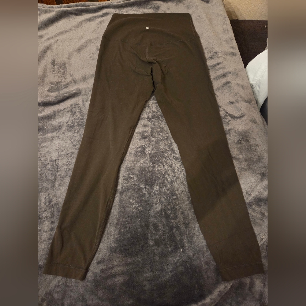 Lululemon Align Pant II *25". Size 6. Color is Dark Olive